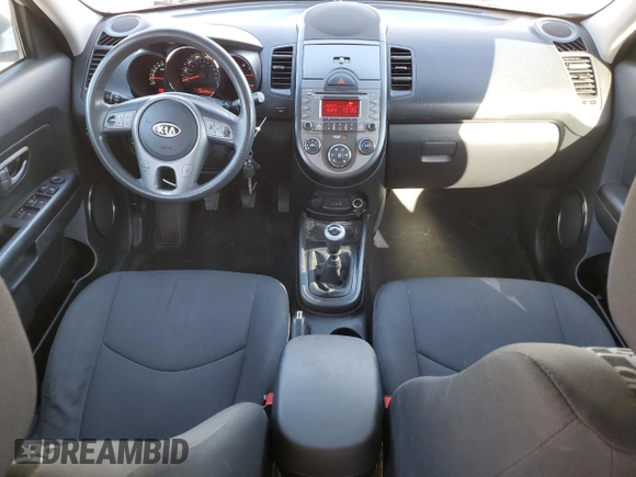 2011 Kia Soul + with VIN KNDJT2A22B7717775, listed as a Copart auction lot 81186954 with 154,095 mi miles and Salvage Title. Bid and sale history available at carsss.com. Image 8.