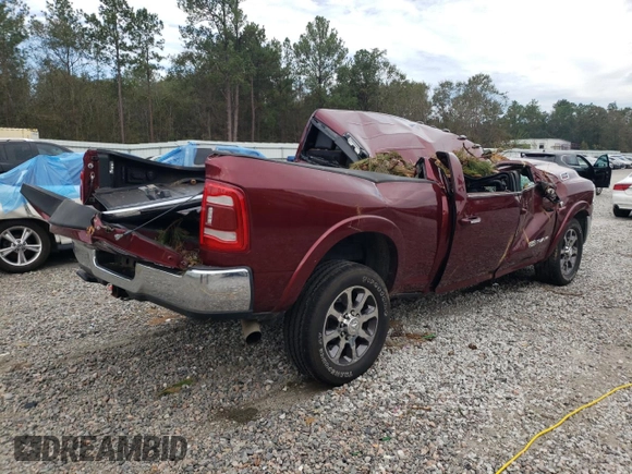 2022 Ram 2500 Longhorn with VIN 3C6UR5GL4NG232700, listed as a Copart auction lot 74691294 with 31,164 mi miles and Salvage title. Bid and sale history available at DreamBid. Image 3.