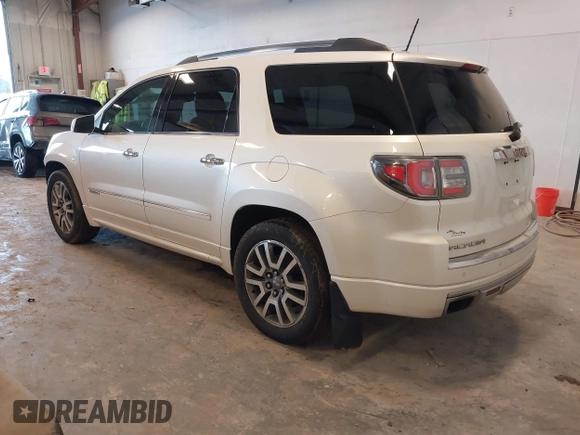 2014 GMC Acadia Denali with VIN 1GKKVTKD1EJ351419, listed as a IAAI auction lot 41728881 with 245,672 mi miles and . Bid and sale history available at carsss.com. Image 3.