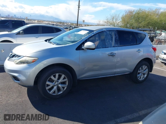 2013 Nissan Murano SV with VIN JN8AZ1MW2DW317056, listed as a IAAI auction lot 41795302 with 101,425 mi miles. Bid and sale history available at carsss.com. Image 14.