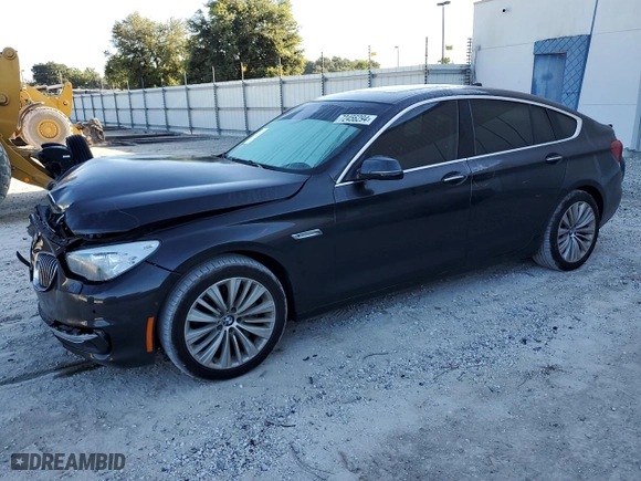 2016 BMW 5 Series Gran Turismo 535i with VIN WBA5M2C5XGG498901, listed as a Copart auction lot 72456294 with 127,050 mi miles and Salvage Title. Bid and sale history available at carsss.com. Image 1.