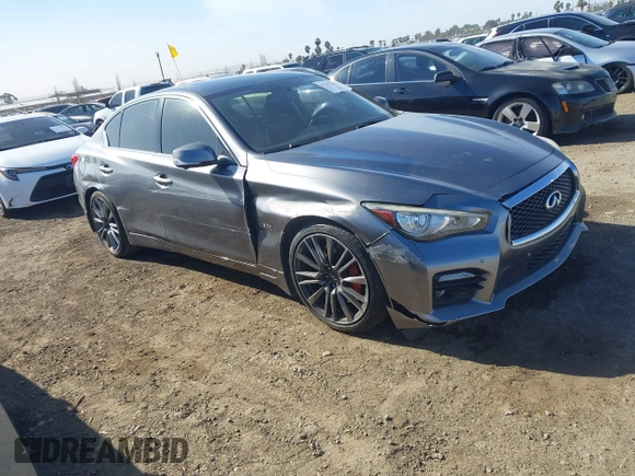 2017 Infiniti Q50 Red Sport 400 с VIN JN1FV7AP6HM851095, выставлен на аукционе IAAI как лот 41273599 с пробегом 59 729 миль миль и . История ставок и продаж доступна на DreamBid. Изображение 1.