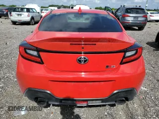 2023 Toyota GR86 Premium with VIN JF1ZNBE12P9754521, listed as a Copart auction lot 61808374 with 13,694 mi miles and Salvage Title. Bid and sale history available at carsss.com. Image 6.