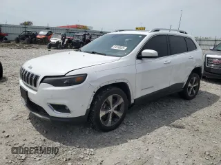 2019 Jeep Cherokee Limited with VIN 1C4PJLDX4KD273247, listed as a Copart auction lot 54230035 with 85,282 mi miles and Salvage title. Bid and sale history available at DreamBid. Image 1.