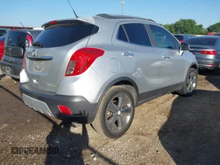 2013 Buick Encore Convenience with VIN KL4CJBSB3DB154050, listed as a IAAI auction lot 41967718 with 137,578 mi miles. Bid and sale history available at carsss.com. Image 4.
