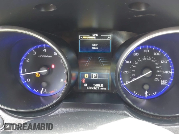 2016 Subaru Outback Limited with VIN 4S4BSENC0G3267470, listed as a IAAI auction lot 42493854 with 136,321 mi miles and . Bid and sale history available at DreamBid. Image 7.