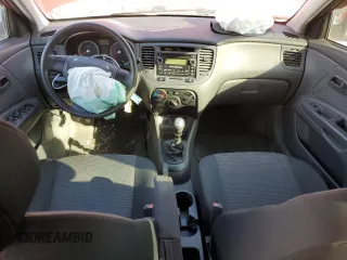 2009 Kia Rio LX with VIN KNADE243596567394, listed as a Copart auction lot 42240065 with 160,044 mi miles and Salvage Title. Bid and sale history available at carsss.com. Image 8.