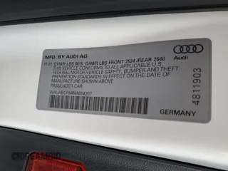 2022 Audi A5 Sportback Premium with VIN WAUABCF54NA014307, listed as a Copart auction lot 71891573 with 25,486 mi miles. Bid and sale history available at carsss.com. Image 12.