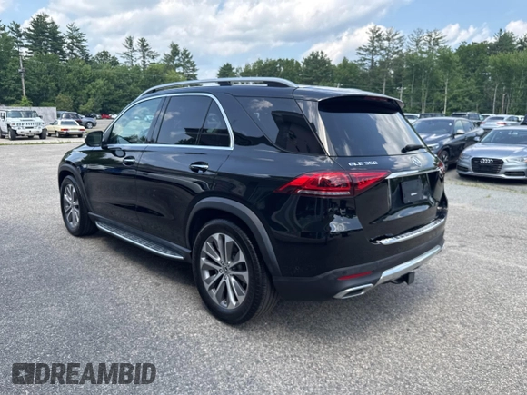 2021 Mercedes-Benz GLE 350 with VIN 4JGFB4KE9MA392637, listed as a IAAI auction lot 42580643 with 92,654 mi miles and . Bid and sale history available at DreamBid. Image 3.