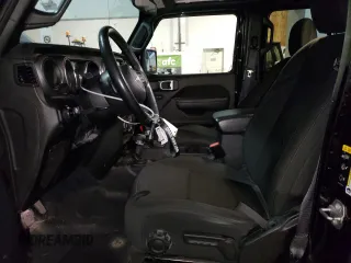 2022 Jeep Wrangler Unlimited Sport with VIN 1C4HJXDN1NW131568, listed as a Copart auction lot 46067685 with 45,609 mi miles and Clean Title. Bid and sale history available at DreamBid. Image 7.