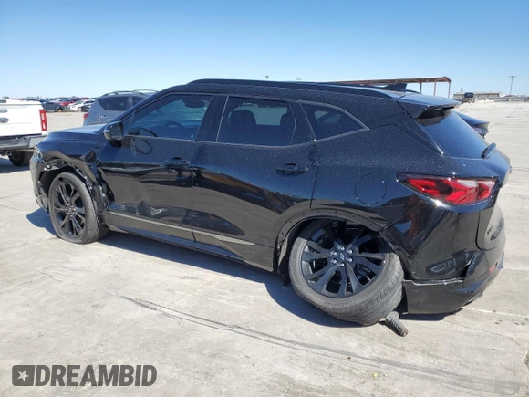2022 Chevrolet Blazer RS с VIN 3GNKBERSXNS147051, выставлен на аукционе Copart как лот 47661715 с пробегом 45 189 миль миль и Чистый • Clean title. История ставок и продаж доступна на DreamBid. Изображение 2.