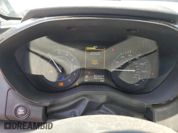 2020 Subaru Impreza z VIN 4S3GTAB61L3729849, wystawiony jako Copart lot #57676255 z przebiegiem 68 144 mil mil oraz Szkoda całkowita • Salvage title. Historia ofert i sprzedaży dostępna na DreamBid. Obrazek 9.