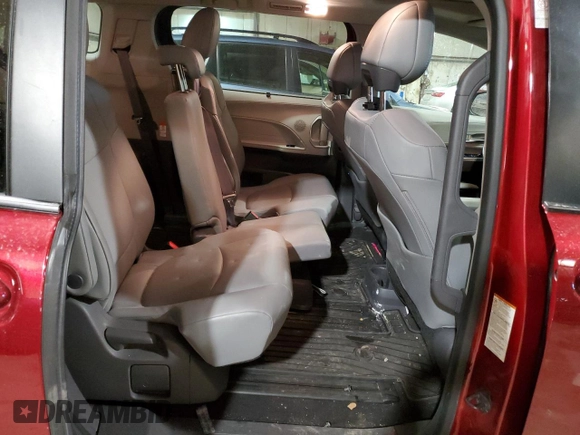 2021 Toyota Sienna XLE with VIN 5TDJRKEC2MS068568, listed as a Copart auction lot 47286955 with 2,523 mi miles and Salvage title. Bid and sale history available at DreamBid. Image 11.