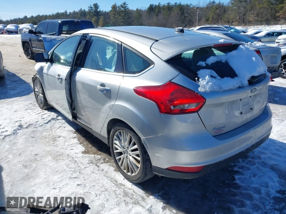 2017 Ford Focus Titanium with VIN 1FADP3N29HL268084, listed as a IAAI auction lot 41618194 with Not Provided miles and . Bid and sale history available at carsss.com. Image 3.