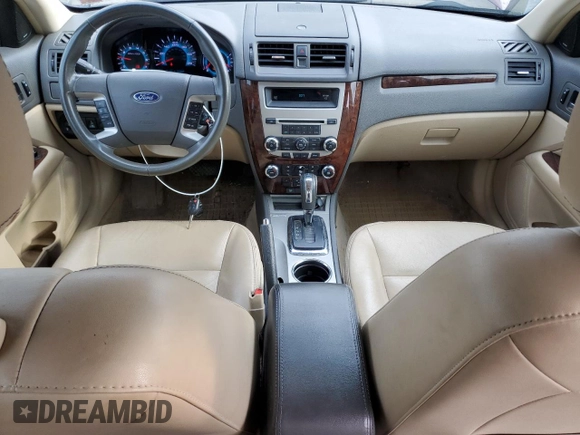 2012 Ford Fusion SEL with VIN 3FAHP0JA8CR424770, listed as a Copart auction lot 44046345 with 218,408 mi miles and Salvage title. Bid and sale history available at DreamBid. Image 8.