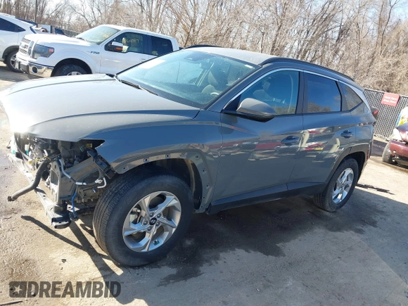 2024 Hyundai Tucson SEL with VIN 5NMJBCDE5RH322877, listed as a IAAI auction lot 41757616 with 53,515 mi miles. Bid and sale history available at carsss.com. Image 14.
