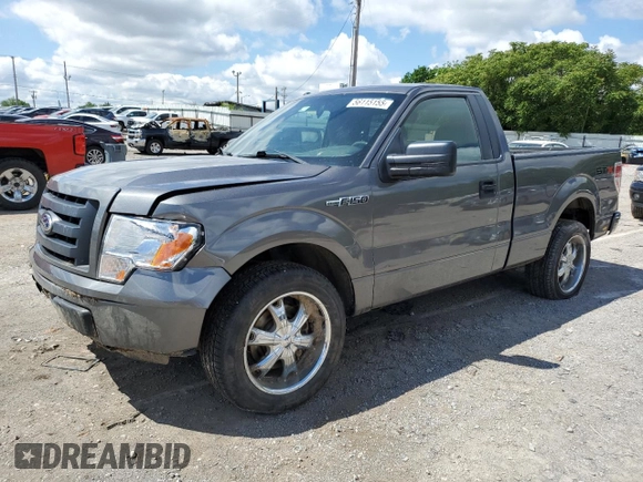 2012 Ford F-150 XL with VIN 1FTMF1CF9CKD87999, listed as a Copart auction lot 56115155 with 217,409 mi miles and Salvage title. Bid and sale history available at DreamBid. Image 1.