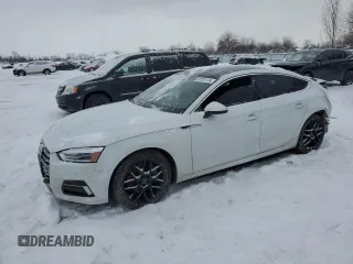 2019 Audi A5 Sportback Premium Plus with VIN WAUBNCF54KA036377, listed as a Copart auction lot 87181174 with 61,439 mi miles and Salvage Title. Bid and sale history available at carsss.com. Image 1.