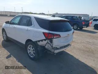 2024 Chevrolet Equinox LT with VIN 3GNAXUEG3RL244777, listed as a IAAI auction lot 42067815 with 14,724 mi miles. Bid and sale history available at carsss.com. Image 3.