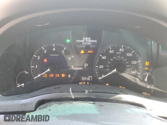 2012 Lexus RX 350 with VIN 2T2BK1BAXCC150931, listed as a Copart auction lot 58737585 with 90,461 mi miles and Salvage title. Bid and sale history available at DreamBid. Image 9.