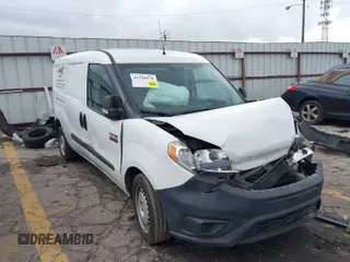 2017 Ram ProMaster City Cargo Van Tradesman with VIN ZFBERFAB7H6E80597, listed as a IAAI auction lot 41730070 with 244,662 mi miles. Bid and sale history available at carsss.com. Image 1.