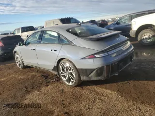 2024 Hyundai IONIQ 6 Limited with VIN KMHM54AC2RA064207, listed as a Copart auction lot 88097135 with 4,006 mi miles and Salvage Title. Bid and sale history available at carsss.com. Image 2.