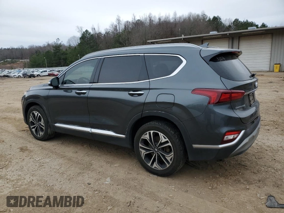 2019 Hyundai Santa Fe Ultimate with VIN 5NMS53AA6KH139894, listed as a Copart auction lot 44133575 with 145,053 mi miles and Salvage Title. Bid and sale history available at carsss.com. Image 2.