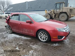 2011 Ford Fusion SEL with VIN 3FAHP0CG6BR182108, listed as a Copart auction lot 43545175 with 132,550 mi miles and Salvage Title. Bid and sale history available at DreamBid. Image 4.