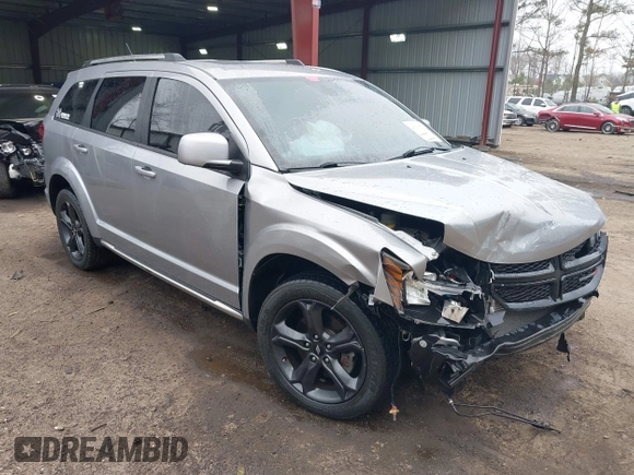 2020 Dodge Journey Crossroad with VIN 3C4PDCGB0LT225974, listed as a IAAI auction lot 41790741 with 73,595 mi miles and . Bid and sale history available at carsss.com. Image 1.