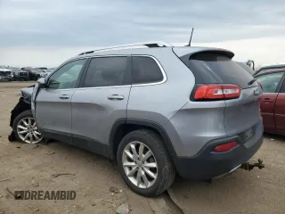 2017 Jeep Cherokee Limited with VIN 1C4PJLDB6HW517966, listed as a Copart auction lot 52453725 with 134,536 mi miles and Clean Title. Bid and sale history available at carsss.com. Image 2.