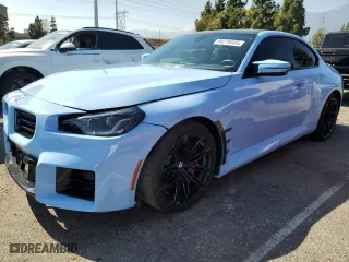 2023 BMW M2 with VIN 3MF13DM08P8D61938, listed as a Copart auction lot 54219205 with 17,311 mi miles and Salvage Title. Bid and sale history available at carsss.com. Image 1.