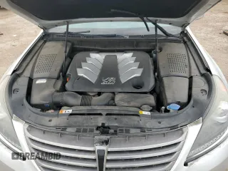 2014 Hyundai Equus Signature with VIN KMHGH4JH1EU078527, listed as a Copart auction lot 51106305 with Not Provided miles and Salvage Title. Bid and sale history available at DreamBid. Image 11.