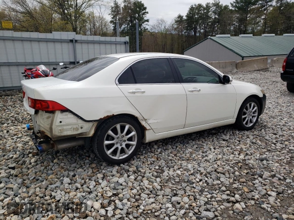 2004 Acura TSX w/Navigation with VIN JH4CL96934C026335, listed as a Copart auction lot 53743664 with 187,550 mi miles and Clean title. Bid and sale history available at DreamBid. Image 3.