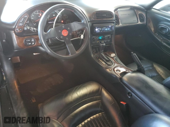 2002 Chevrolet Corvette with VIN 1G1YY22G725125125, listed as a Copart auction lot 73348114 with 94,048 mi miles and Salvage Title. Bid and sale history available at carsss.com. Image 8.