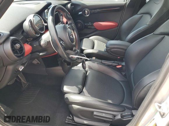 2017 MINI Hardtop 4 Door Cooper S with VIN WMWXU3C55H2D33015, listed as a Copart auction lot 63756435 with 63,596 mi miles and Salvage title. Bid and sale history available at DreamBid. Image 7.