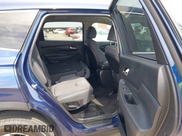 2021 Hyundai Santa Fe SE with VIN 5NMS14AJ2MH339403, listed as a IAAI auction lot 42024896 with 91,734 mi miles and . Bid and sale history available at DreamBid. Image 8.
