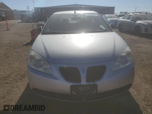 2008 Pontiac G6 1SV Value Leader with VIN 1G2ZF57B984274560, listed as a Copart auction lot 53323555 with 95,246 mi miles and Salvage Title. Bid and sale history available at DreamBid. Image 5.