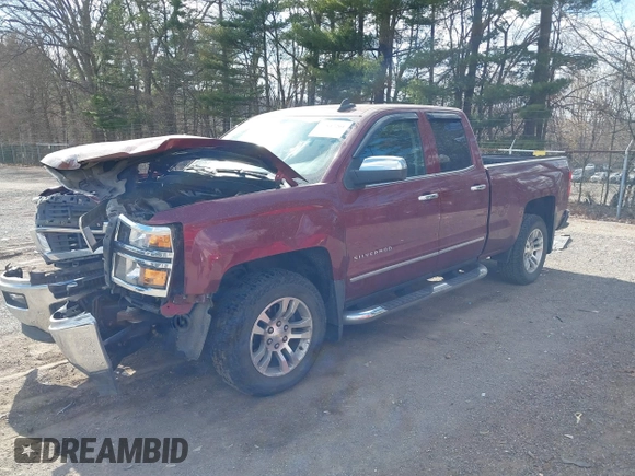 2015 Chevrolet Silverado 1500 LT with VIN 1GCVKREC5FZ155994, listed as a IAAI auction lot 41847261 with 1 mi miles. Bid and sale history available at carsss.com. Image 19.