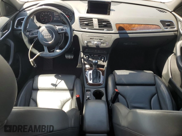 2018 Audi Q3 Premium Plus with VIN WA1HCCFS0JR008529, listed as a Copart auction lot 54701695 with 54,391 mi miles and Salvage title. Bid and sale history available at DreamBid. Image 8.