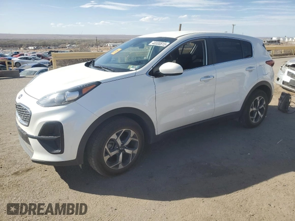 2022 Kia Sportage LX with VIN KNDPM3AC3N7017175, listed as a Copart auction lot 48300815 with 59,478 mi miles and Salvage Title. Bid and sale history available at carsss.com. Image 1.