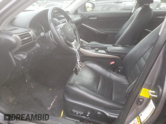 2014 Lexus IS 250 z VIN JTHCF1D20E5009108, wystawiony jako Copart lot #58121994 z przebiegiem 78 346 mil mil oraz Czysty tytuł • Clean title. Historia ofert i sprzedaży dostępna na DreamBid. Obrazek 7.