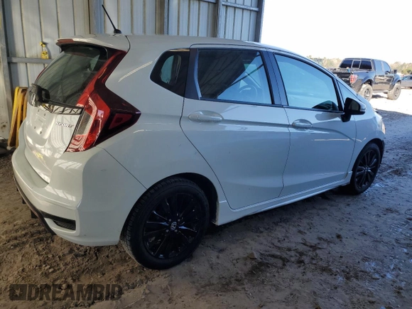 2018 Honda Fit Sport with VIN 3HGGK5H67JM715940, listed as a Copart auction lot 88308165 with 0 mi miles and Salvage Title. Bid and sale history available at carsss.com. Image 3.