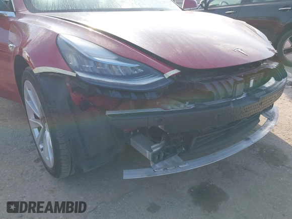 2018 Tesla Model 3 Long Range Battery with VIN 5YJ3E1EA8JF047298, listed as a IAAI auction lot 41403507 with 172,142 mi miles and . Bid and sale history available at DreamBid. Image 19.