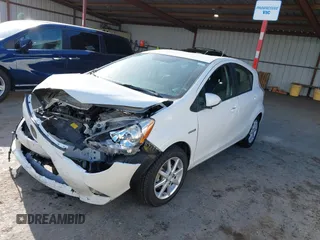 2012 Toyota Prius c One with VIN JTDKDTB38C1514005, listed as a IAAI auction lot 41903868 with 62,344 mi miles. Bid and sale history available at carsss.com. Image 18.