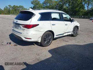 2020 Infiniti QX60 Luxe with VIN 5N1DL0MM3LC526479, listed as a IAAI auction lot 42044109 with 84,010 mi miles and . Bid and sale history available at DreamBid. Image 4.