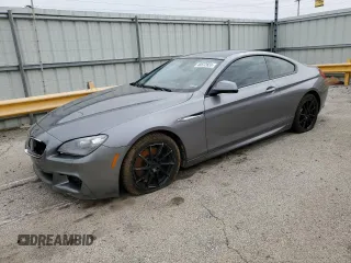 2013 BMW 6 Series 650i xDrive with VIN WBAYM1C53DDZ02397, listed as a Copart auction lot 48872655 with Not Provided miles and Salvage Title. Bid and sale history available at carsss.com. Image 1.