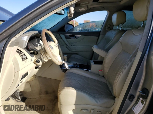 2009 Infiniti FX35 with VIN JNRAS18W69M158460, listed as a Copart auction lot 76367334 with 232,036 mi miles and Salvage Title. Bid and sale history available at carsss.com. Image 7.