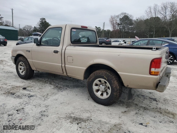1995 Ford Ranger Splash with VIN 1FTCR10A7STA52907, listed as a Copart auction lot 45774835 with 186,751 mi miles and Salvage Title. Bid and sale history available at carsss.com. Image 2.