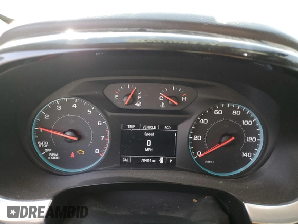 2019 Chevrolet Traverse LS with VIN 1GNERFKW7KJ189363, listed as a Copart auction lot 43412865 with 78,484 mi miles and Salvage Title. Bid and sale history available at carsss.com. Image 9.