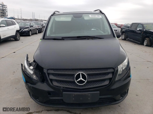 2016 Mercedes-Benz Metris Cargo Van with VIN WD3PG2EAXG3171266, listed as a Copart auction lot 43595185 with 101,889 mi miles and Salvage Title. Bid and sale history available at carsss.com. Image 5.